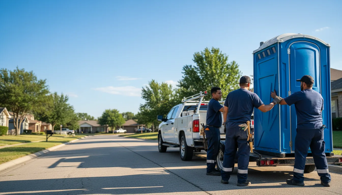 Portable Toilet Rental in Oklahoma near me